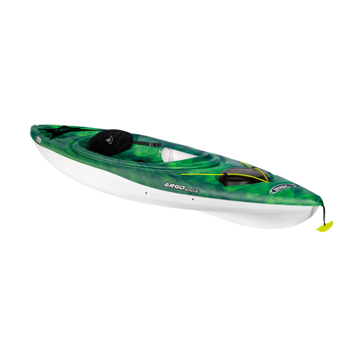 Pelican Argo 100X Sitin Kayak, Vapor Deep Blue Yellow